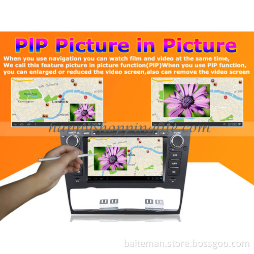 Android Car DVD Player GPS Navigation Wifi 3G BMW E90 2005-2012 Bluetooth Touch Screen